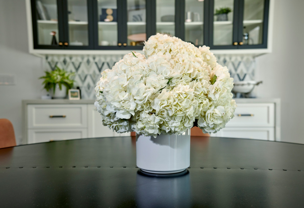 Inspiration for a transitional kitchen remodel in Denver