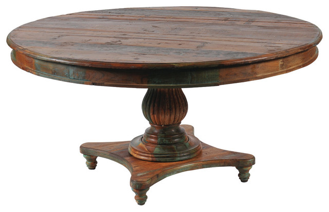 Round Dining Table Traditional Dining Tables By Moti