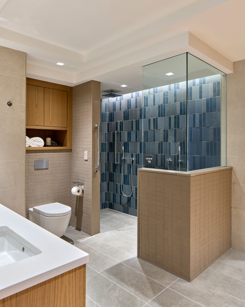 Hopkinson House Condo Modern Bathroom Philadelphia by k YODER design, LLC Houzz