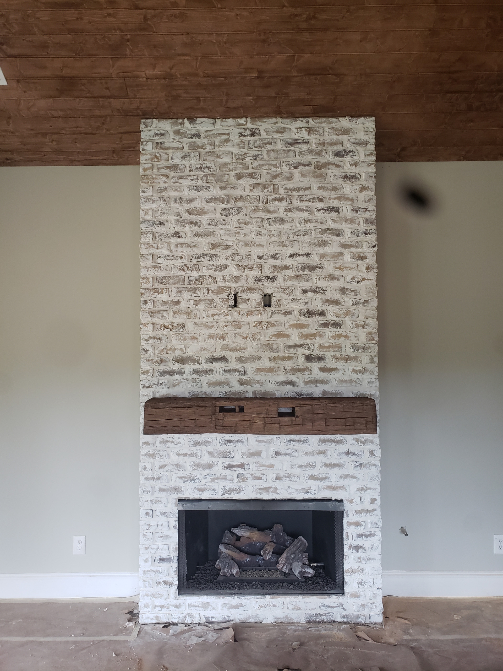 Custom Solid Beam Mantels