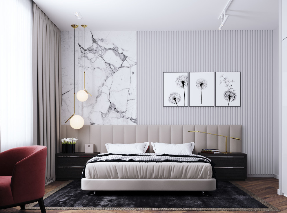 Дизайн-проект частной квартиры ЖК Династия.