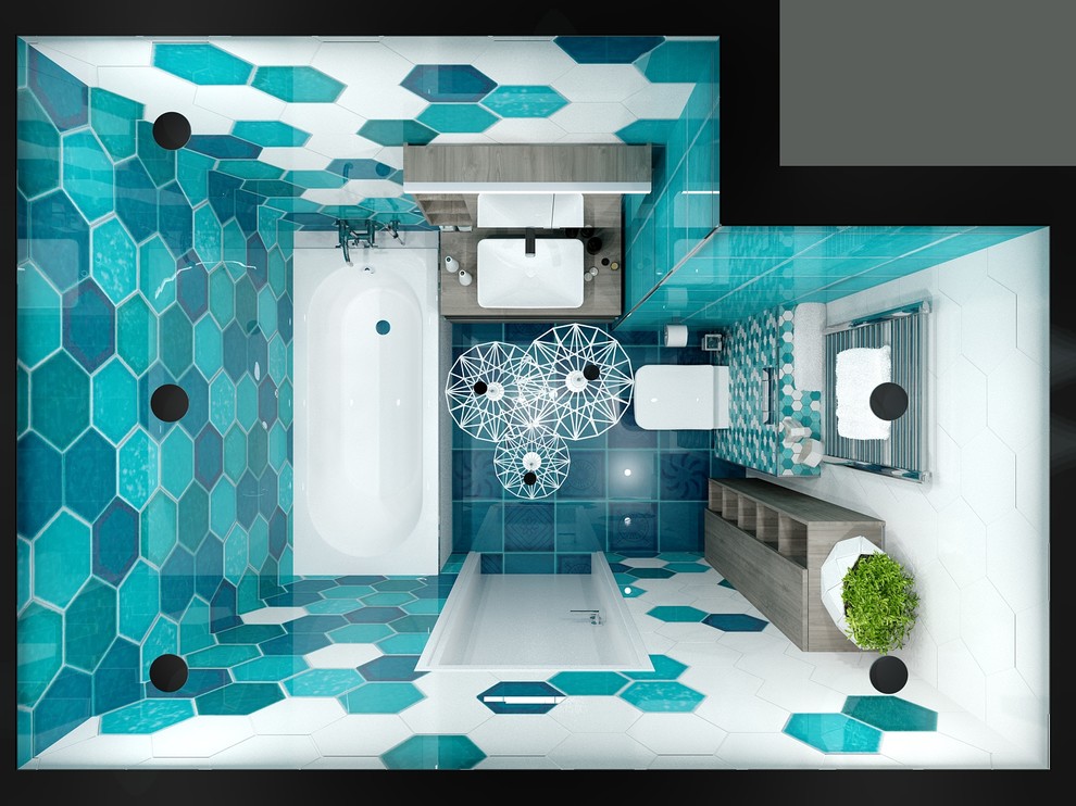 Дизайн санузлов в 3D