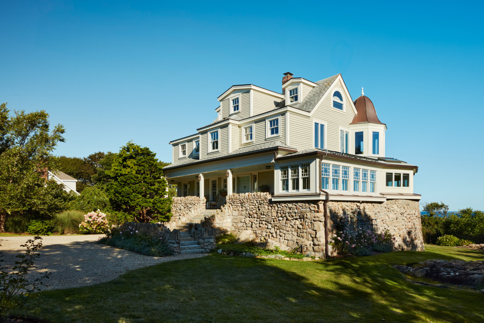 Rockport Summer House - Coastal exterior home idea in Boston