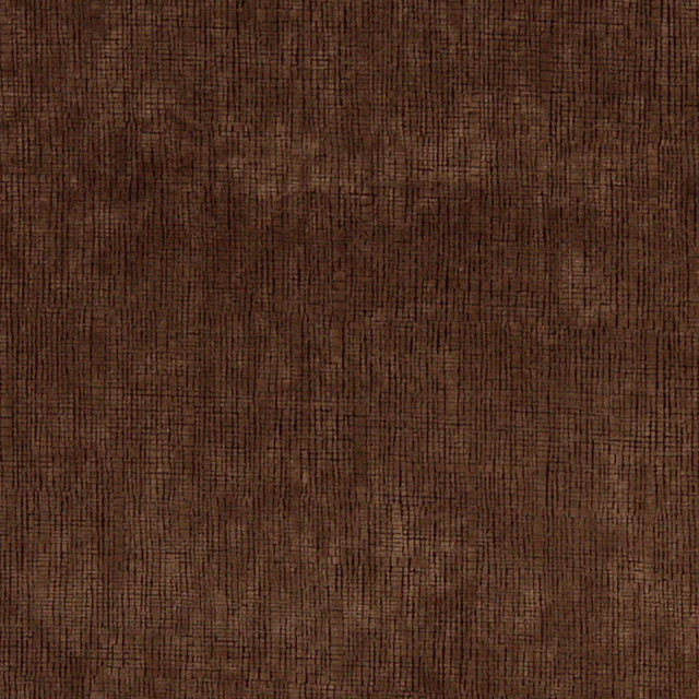 Brown Textured Grid Microfiber Stain Resistant Upholstery Fabric By The Yard