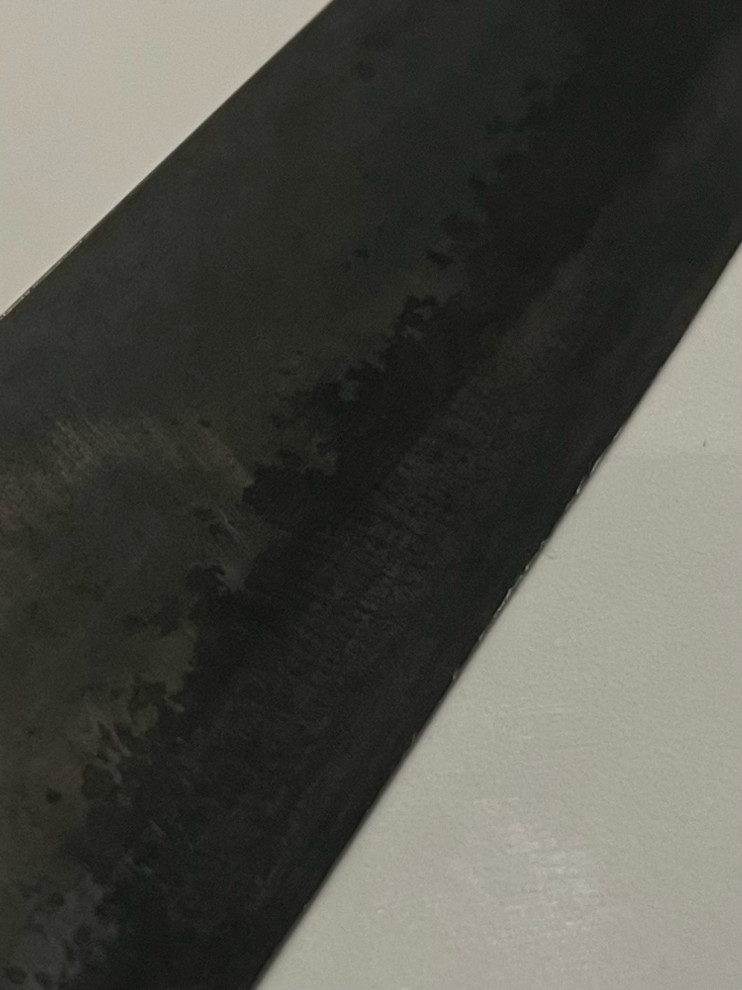 how to clean knife stains