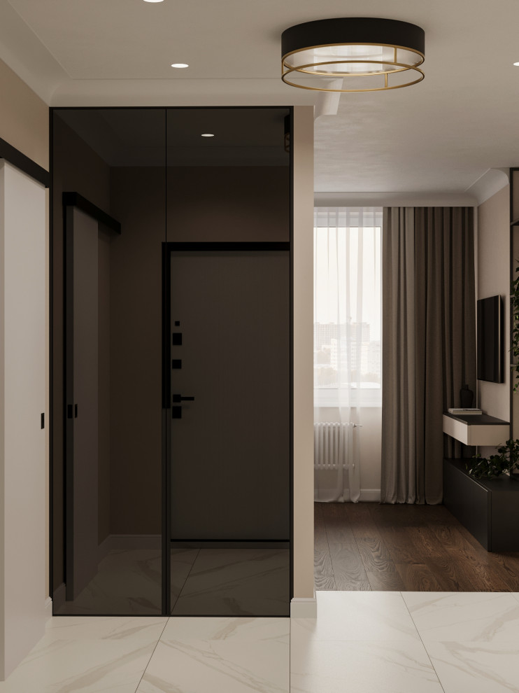 Дизайн проект 3-х комнатной квартиры "Зеленая роща"