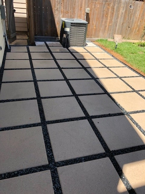 Back Patio Pavers