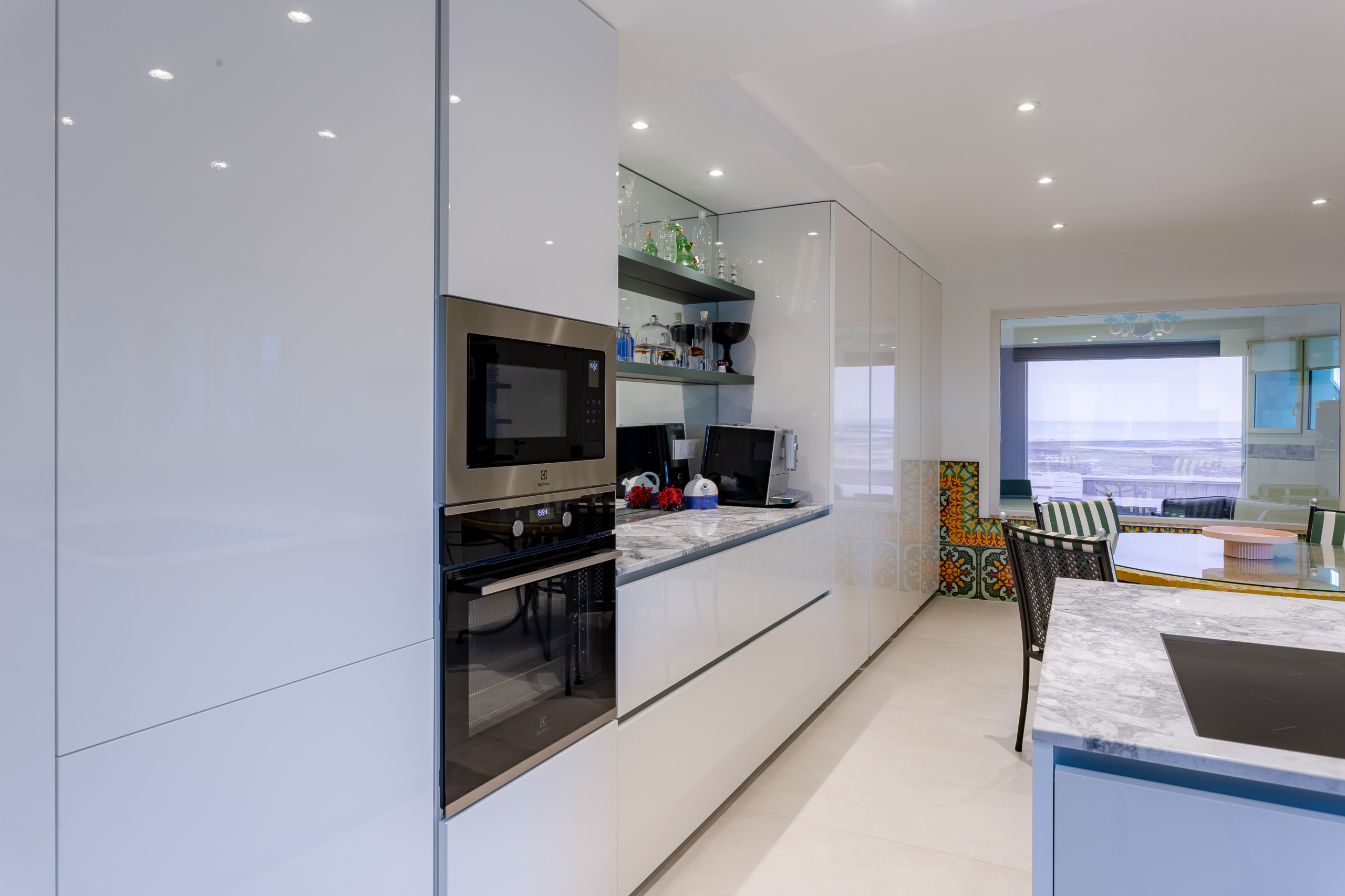 Création d'une cuisine atypique dans une maison d'architecte