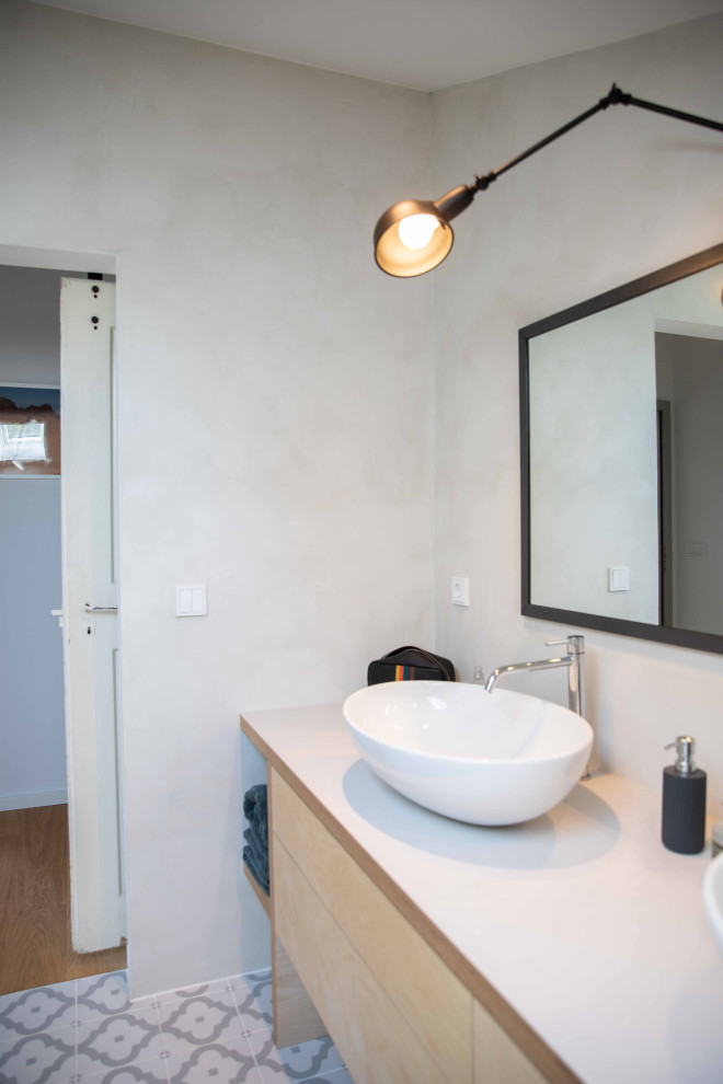 Modernes Badezimmer in München