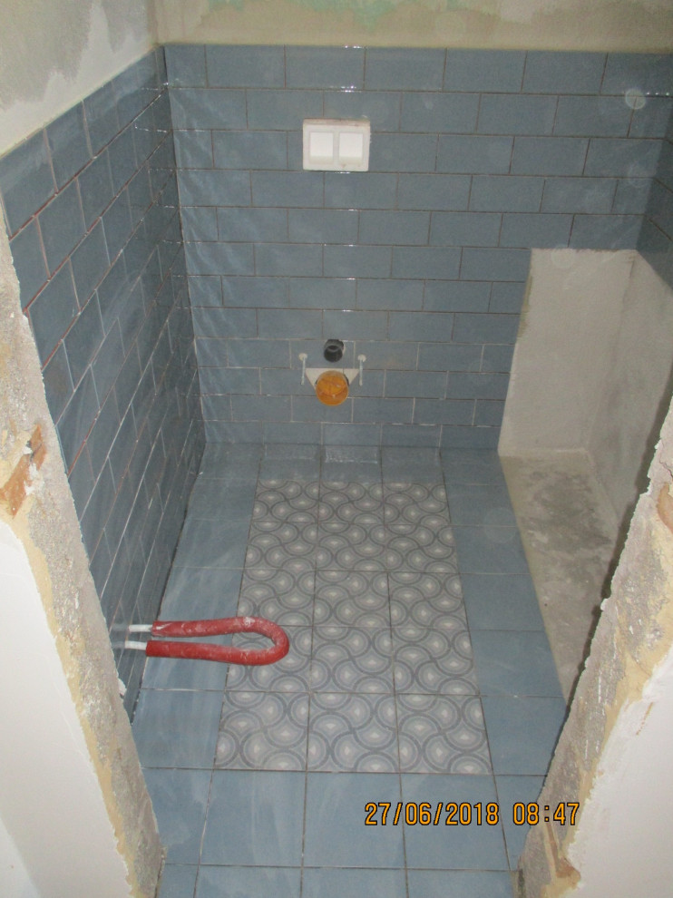 Retrofliesen im Gäste-WC