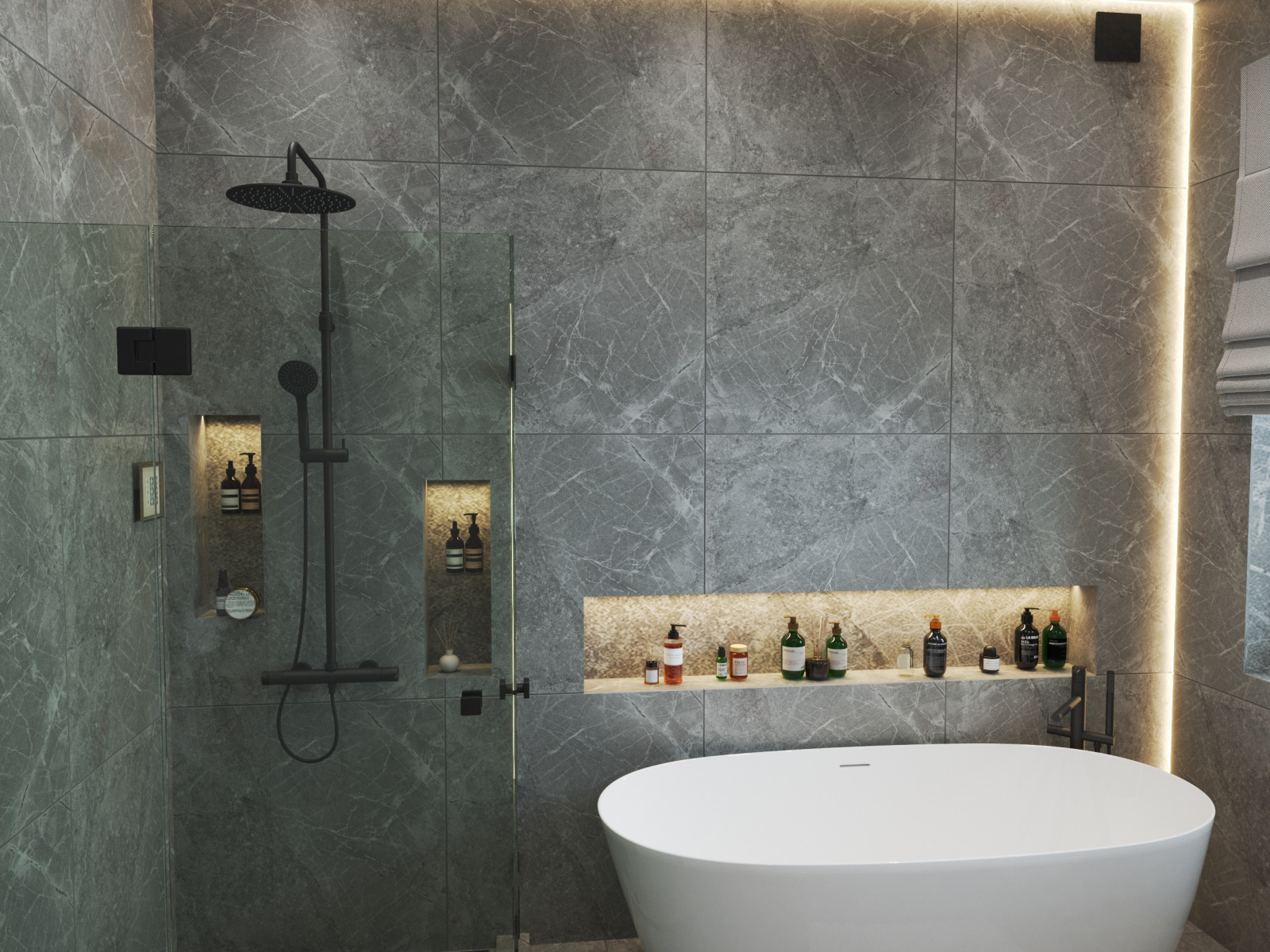 Дизайн проект ванной №4