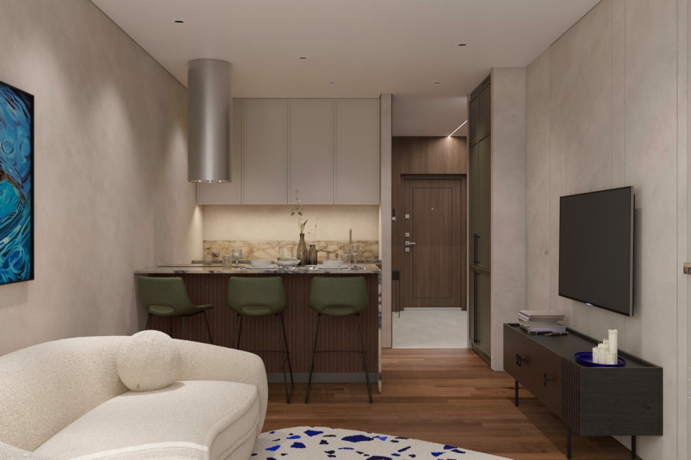 ЖК White Khamovniki, 2 комнаты, 46 м²