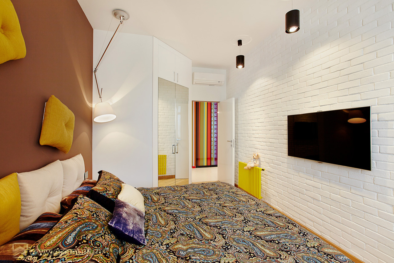 Дизайн и ремонт квартиры на ул.Талалихина — Разноцветное решение