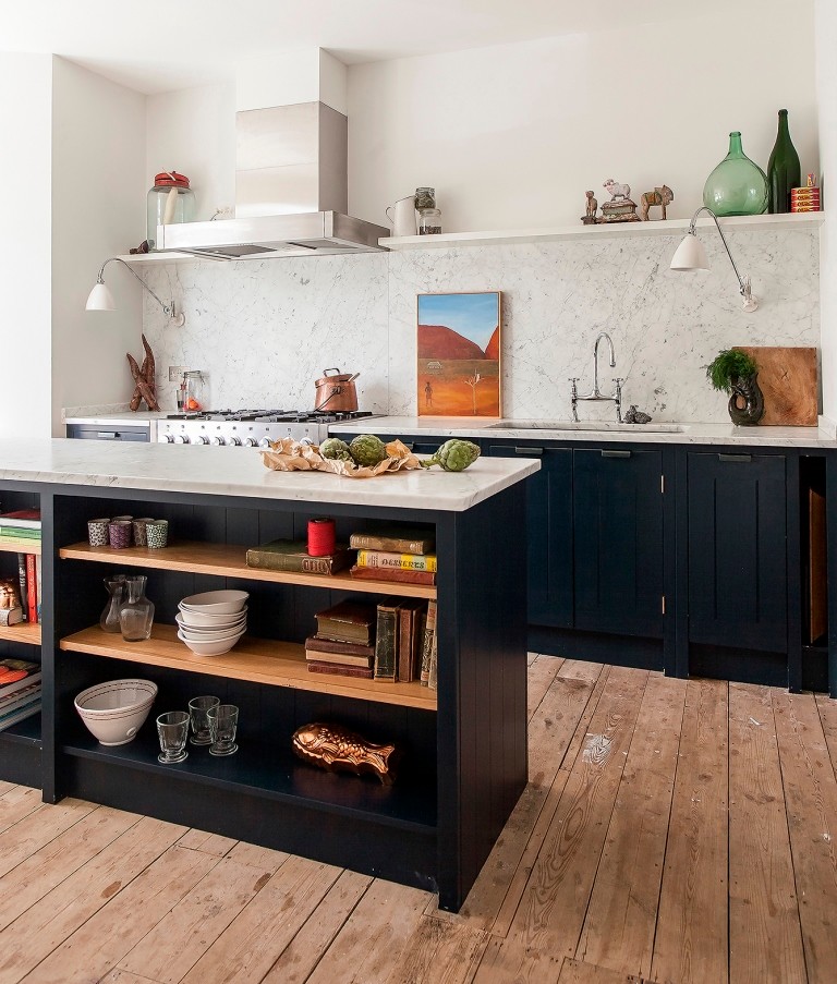Photo of an eclectic kitchen in London.