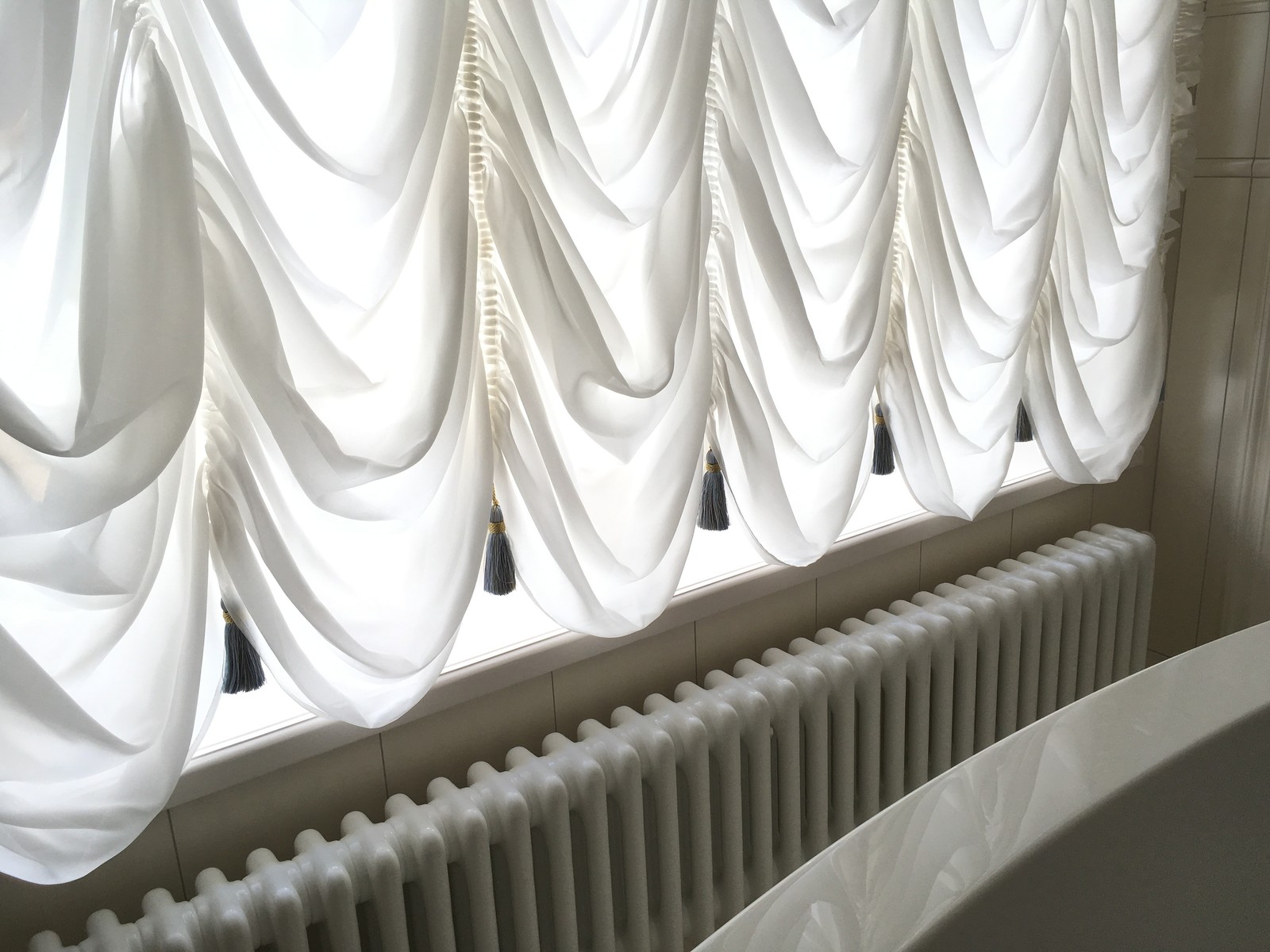 Текстильное оформление дома в КП Пестово