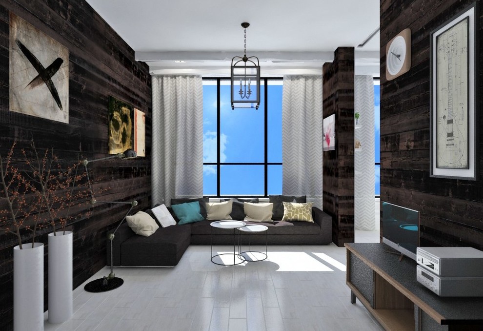 Спальня лофт Петергофское шоссе