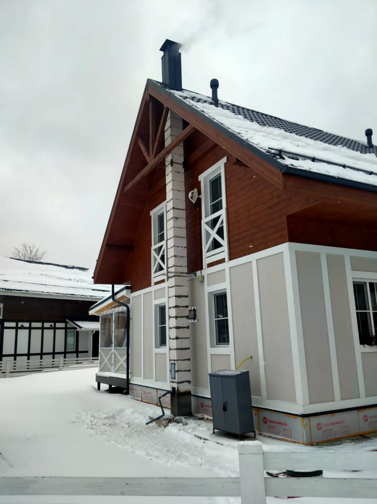 Монтаж керамических дымоходов