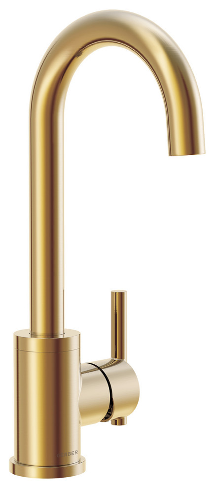 Parma Single Handle Bar Faucet, Brushed Bronze