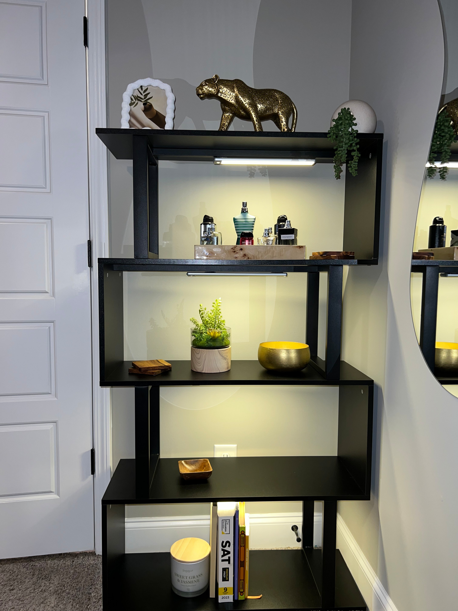 Geometric Bookshelf
