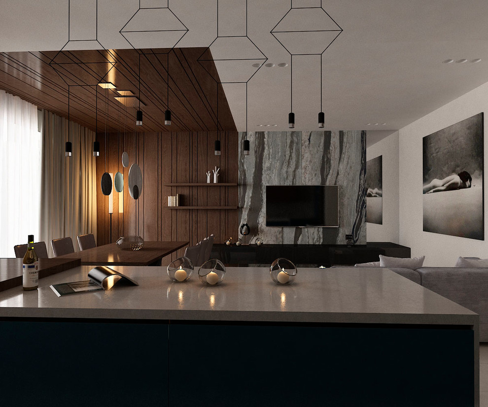 Интерьер таунхауса 400 м.кв.