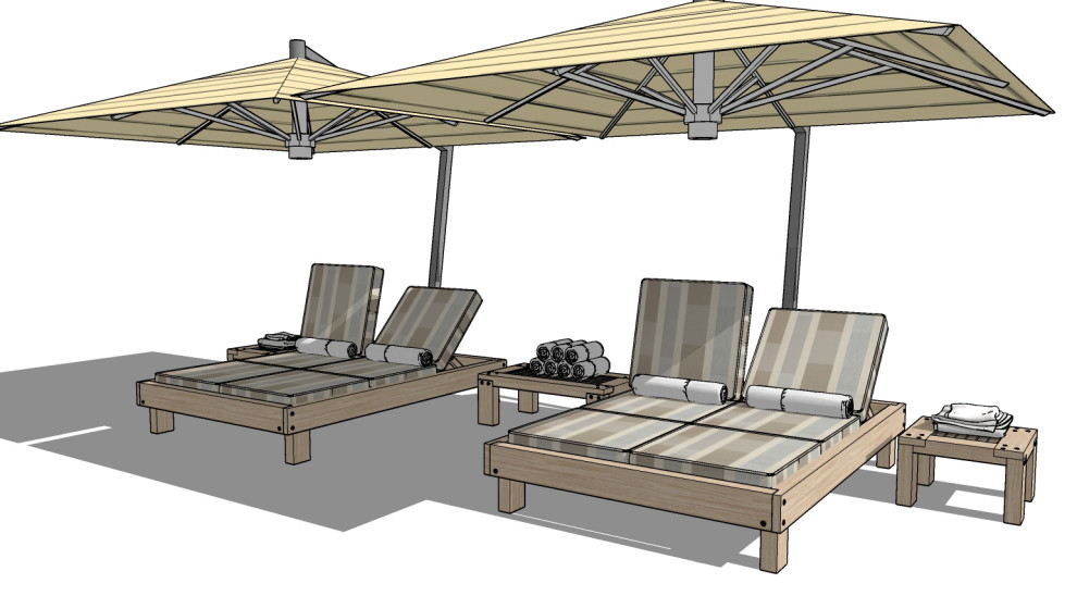 Caribbean Collection Outdoor patio furniture by Chattels In Design