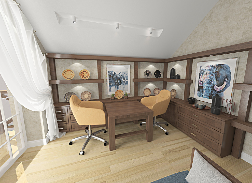 Дизайн интерьера молодой супружеской пары в КП Липово