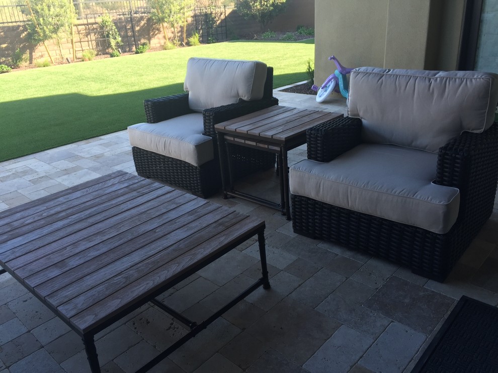 Patio - transitional patio idea in Phoenix