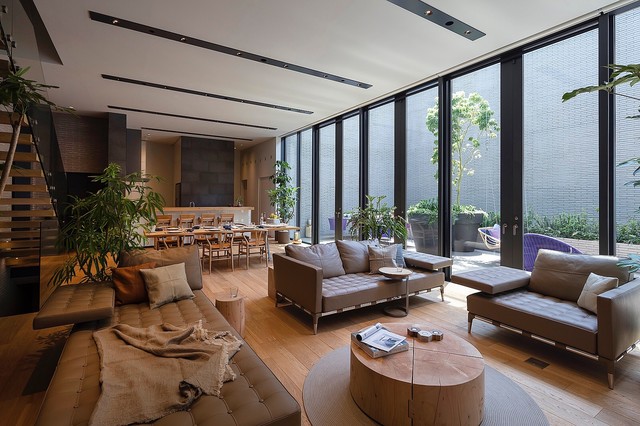 SEU house contemporain-salon