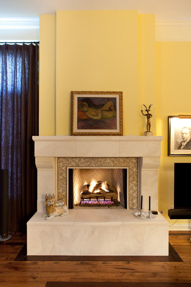 Beekman Place Fireplace Remodel Traditional Family Room