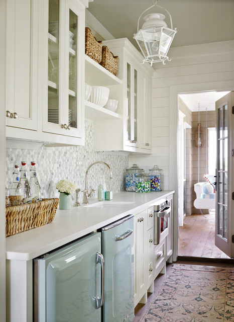 Shingle Style Beach House maritimt-koekken