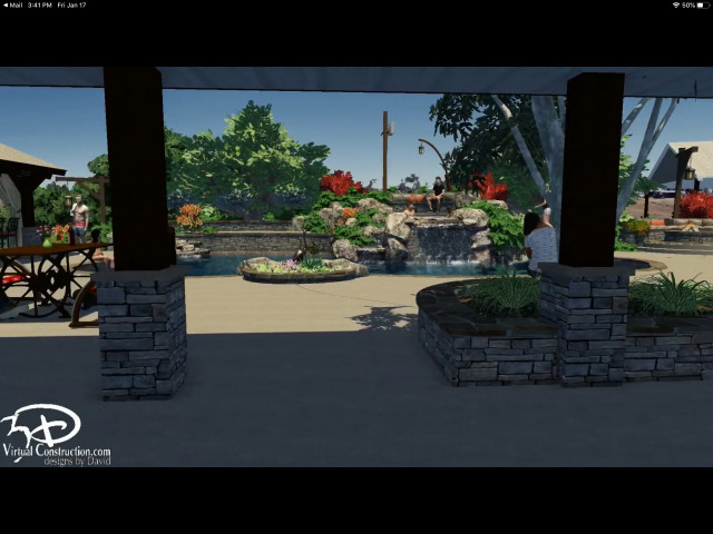 3D Virtual Design rustic