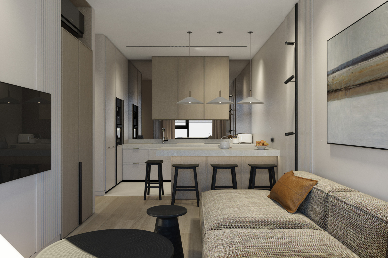 Квартира с видом на Останкинскую башню