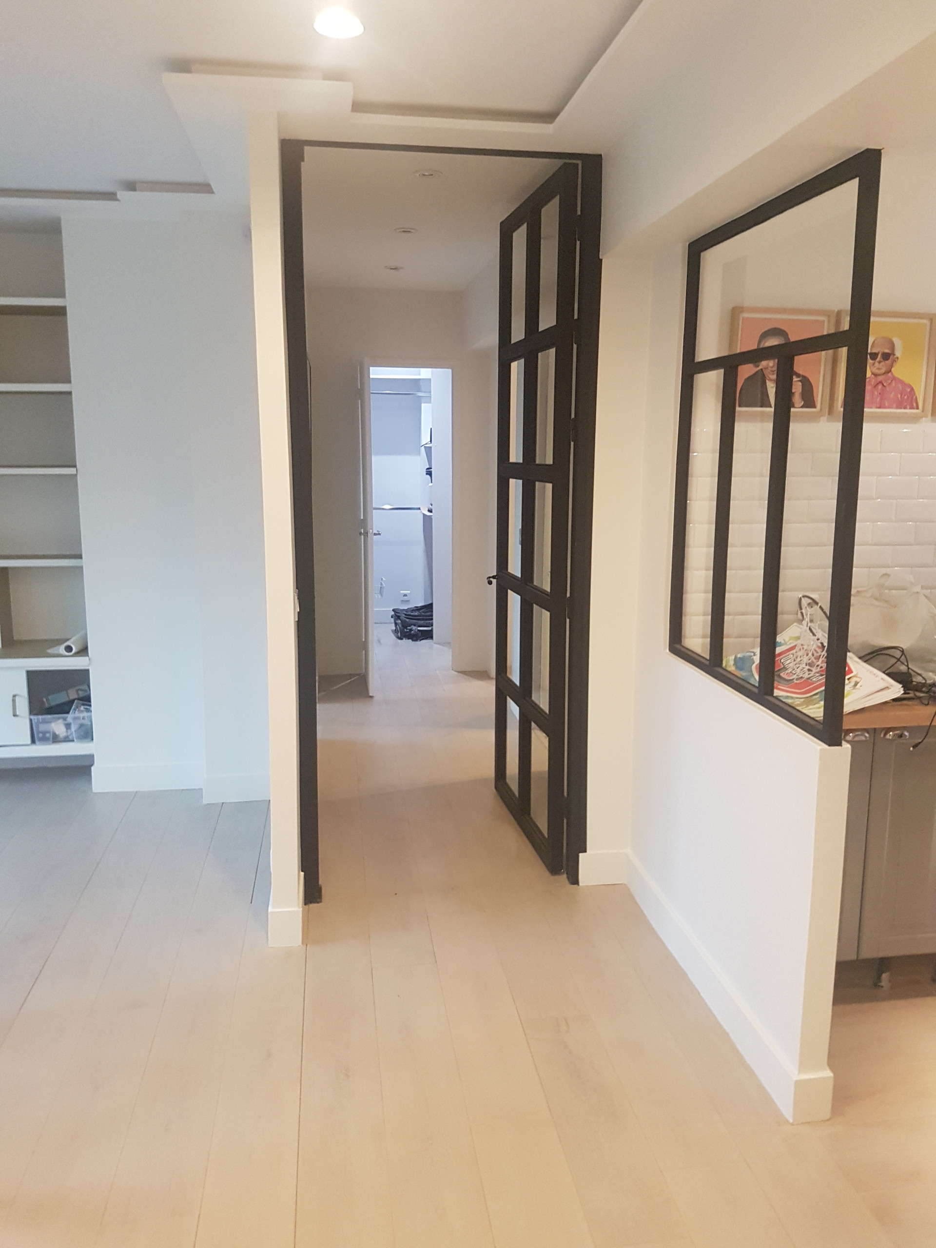 Appartement refondu suite à l'ajout d'un espace voisin