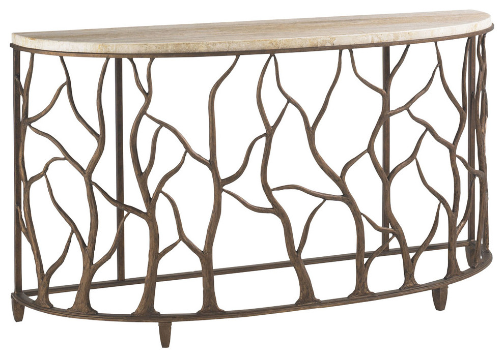Tommy Bahama Road To Canberra Bannister, Tommy Bahama Lagoon Sofa Table