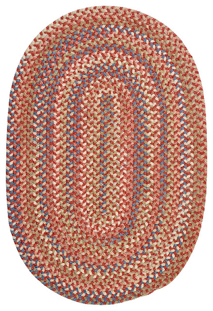 Cedar Cove Rug, Rust, 12'x15' Oval, 12'x15' Oval - Contemporary - Area ...