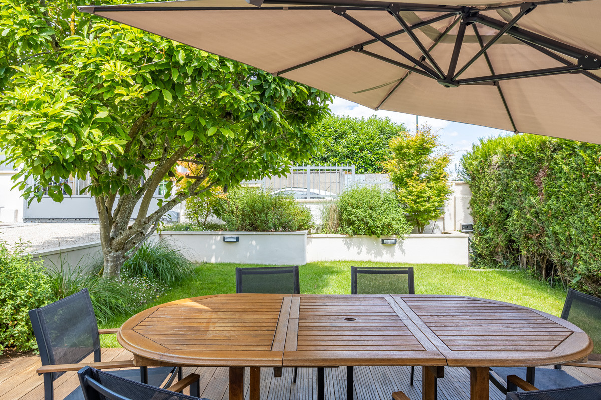 Un jardin aux allures contemporaines