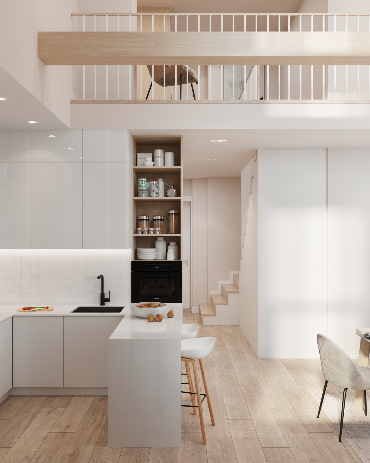 Двухуровневая квартира на Шаумяна