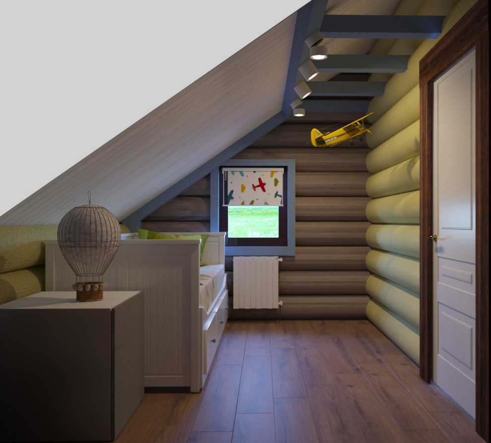Детская на мансарде
