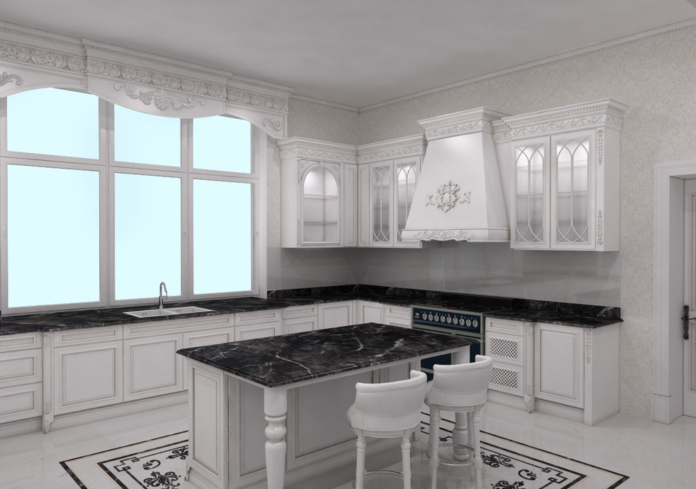 Кухня в загородном доме