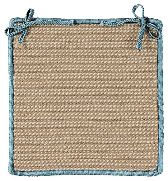 Colonial Mills Boat House Light Blue Chair Pad, Single