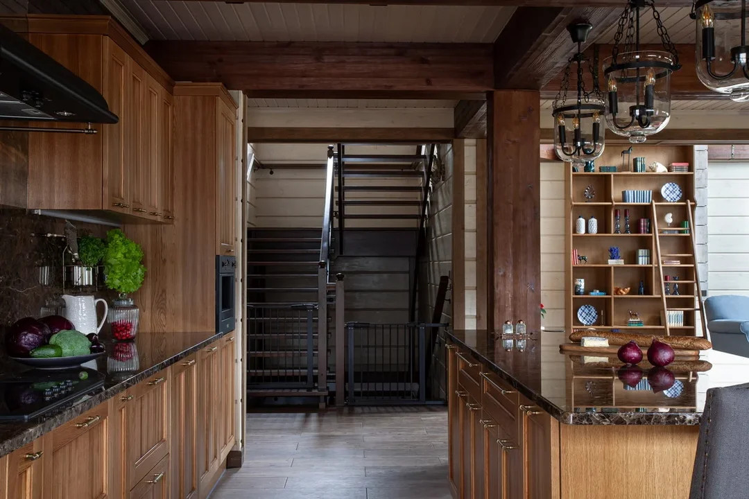 Элегантное шале 287 м2, дом из клееного бруса