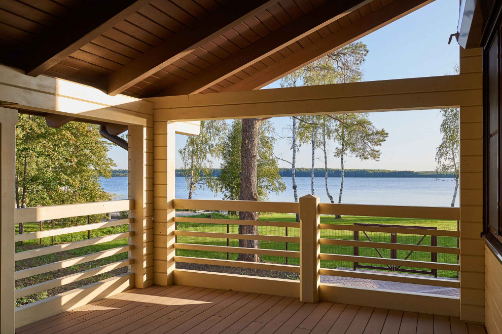 Терраса и дом