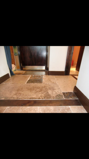 Foyer Stone Floor