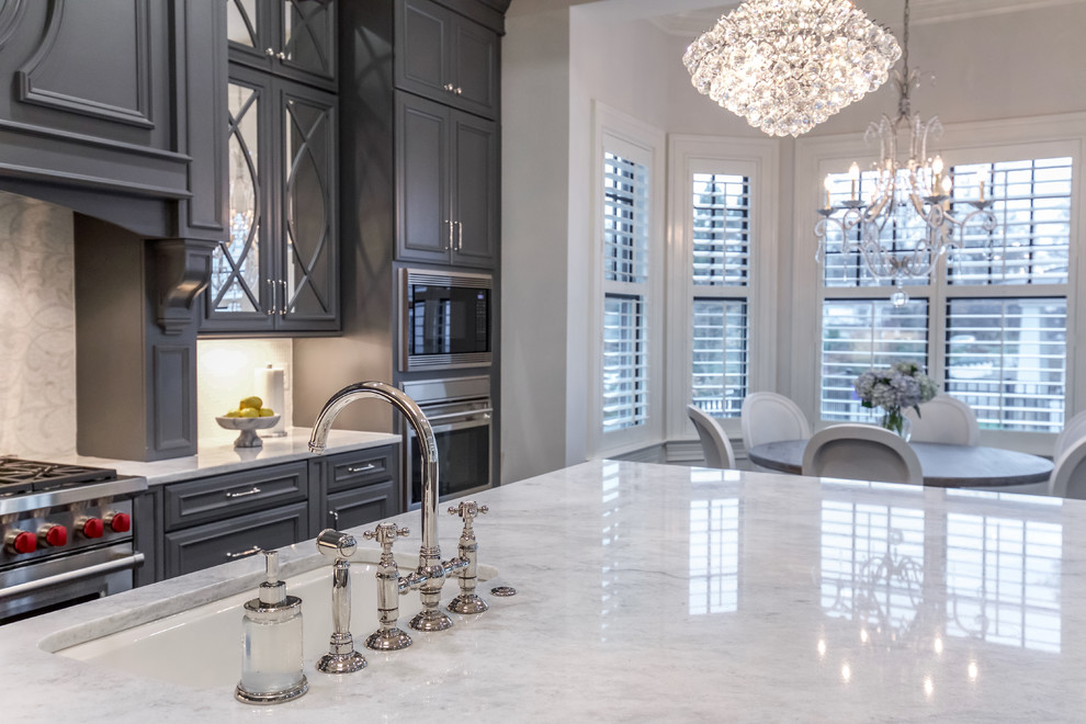Inspiration for a transitional home design remodel in DC Metro