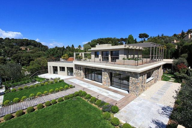 VILLA E contemporary-fasad