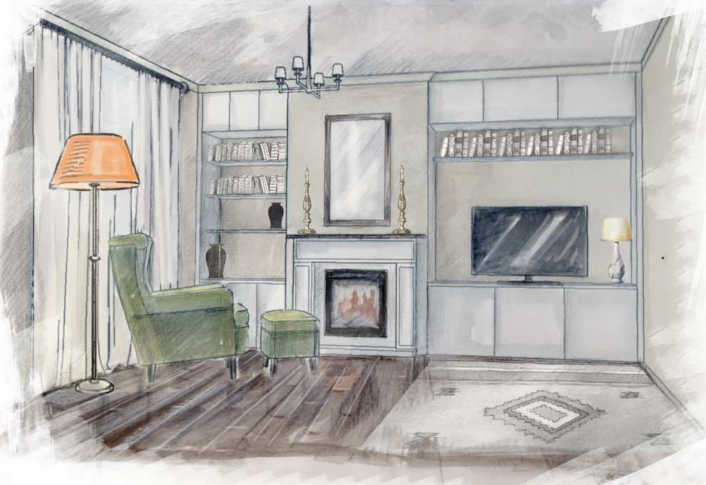 Студия 28 метров у моря.