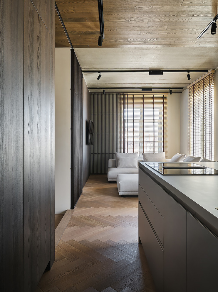 Смелое дизайнерское решение в стиле модерн