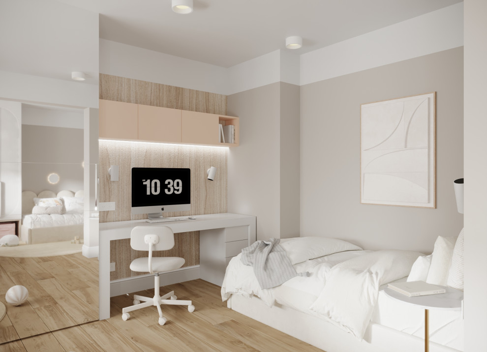 Детская комната для двух девочек на Камчатке {22кв.м.}