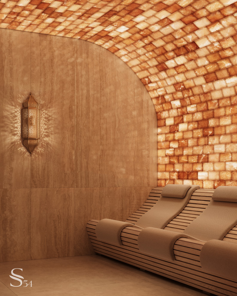 Интерьер соляной комнаты