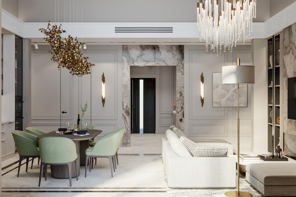 Дом для семьи в неоклассическом стиле